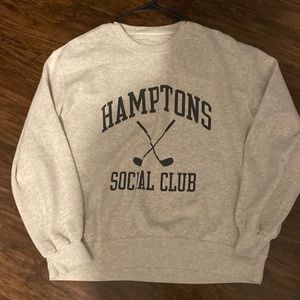 Abercrombie Hamptons Social Club Crewneck